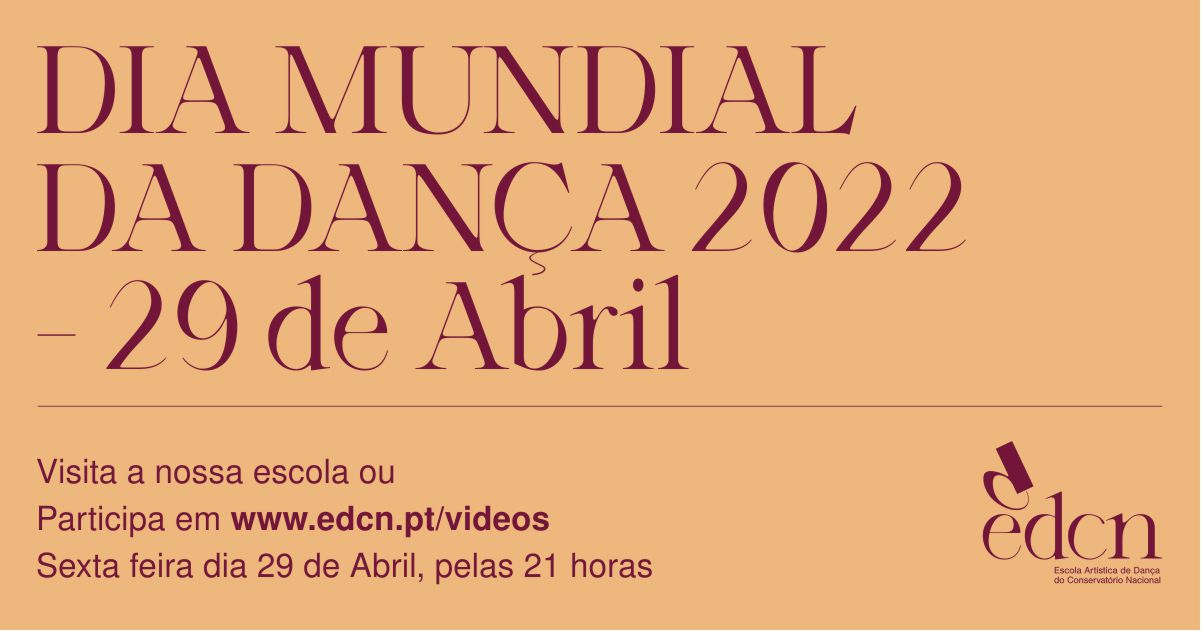 Comemoração do Dia Mundial da Dança – 2022